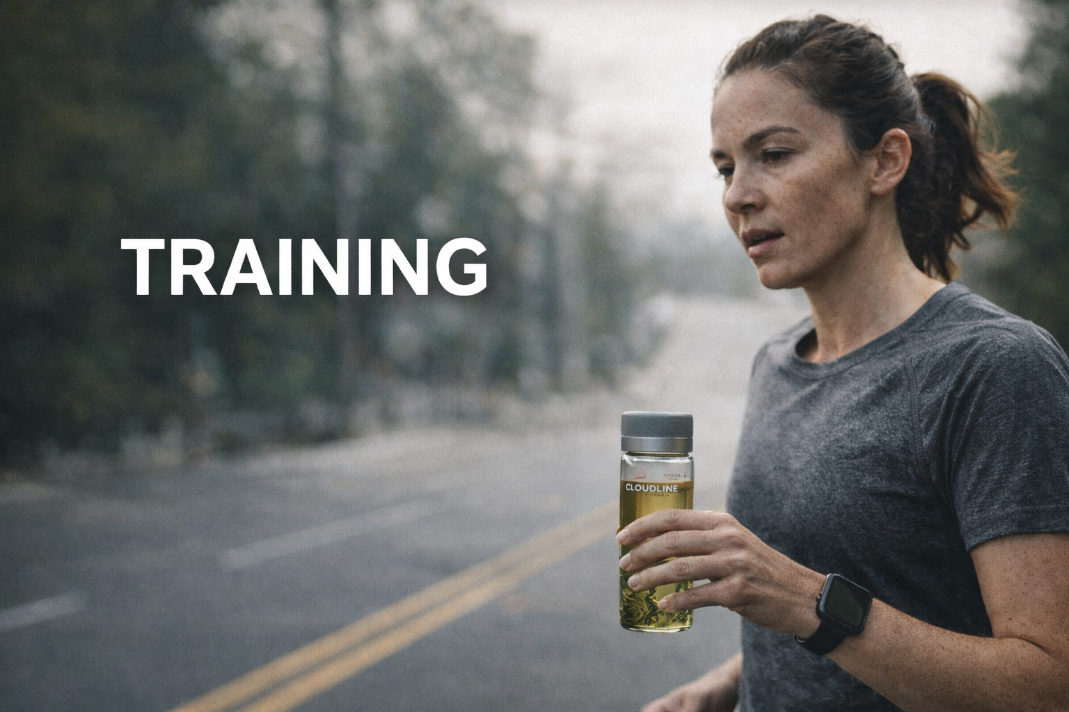 Cloudline Red — Deep Steady Energy