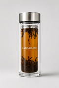 CLOUDLINE DOUBLE GLASS VESSEL