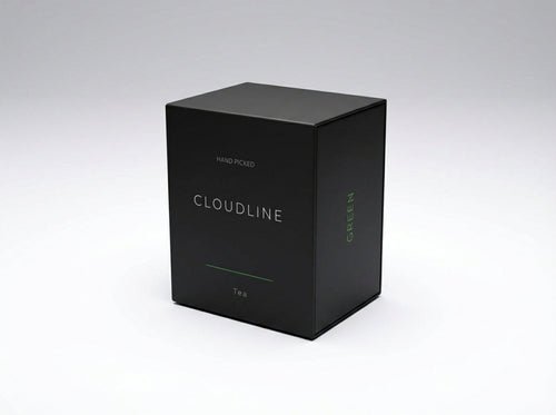 Cloudline Green whole-leaf green tea — packaging