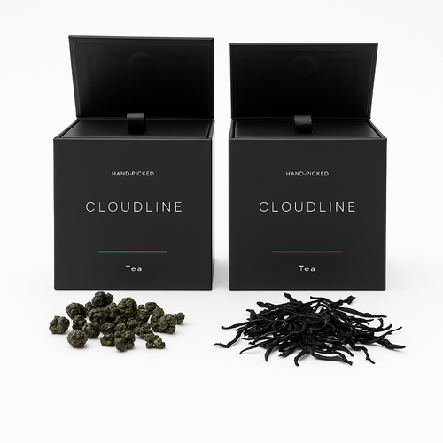 Cloudline Red whole-leaf red tea — red and green tea