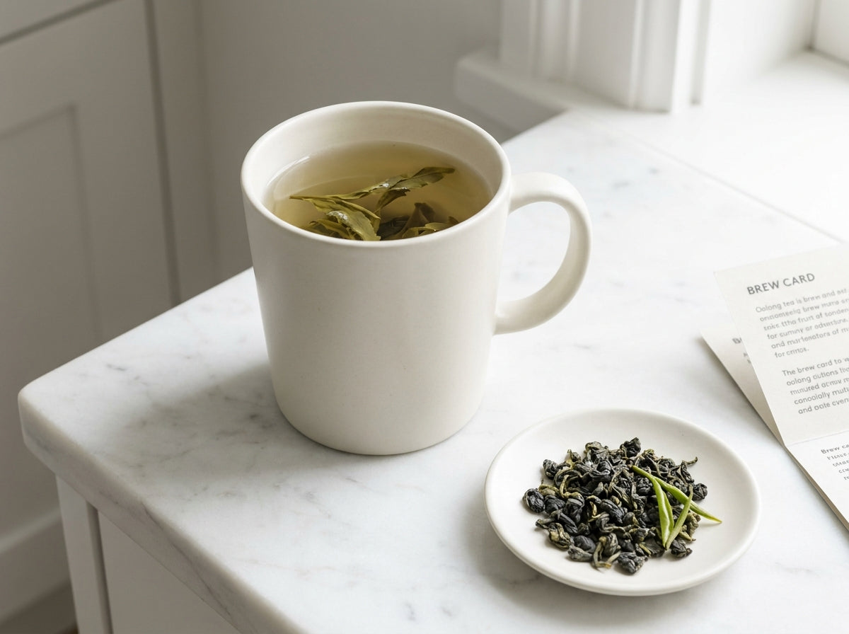 One leaf. One mug. Two to three brews.